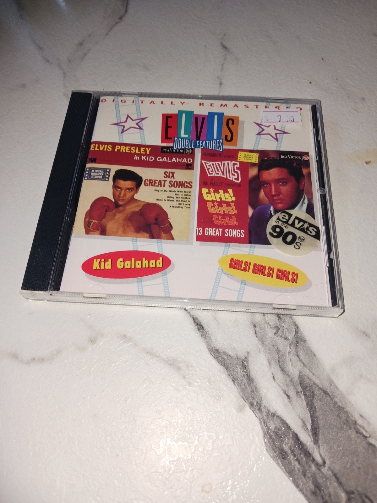 Elvis Presley - Kid Galahad / Girls! Girls!, Inclusief doosje, Pop, Ophalen of Verzenden, Zo goed als nieuw