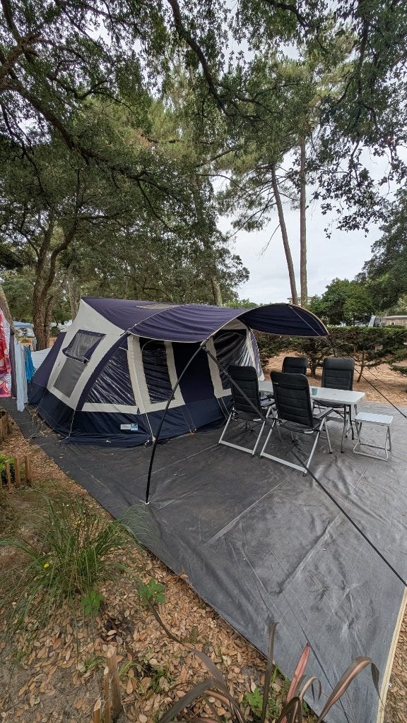 Jamet Panorma, bouwjaar 2016, Caravans en Kamperen, Vouwwagens, Ophalen, Blauw, Aanwezig, Jamet