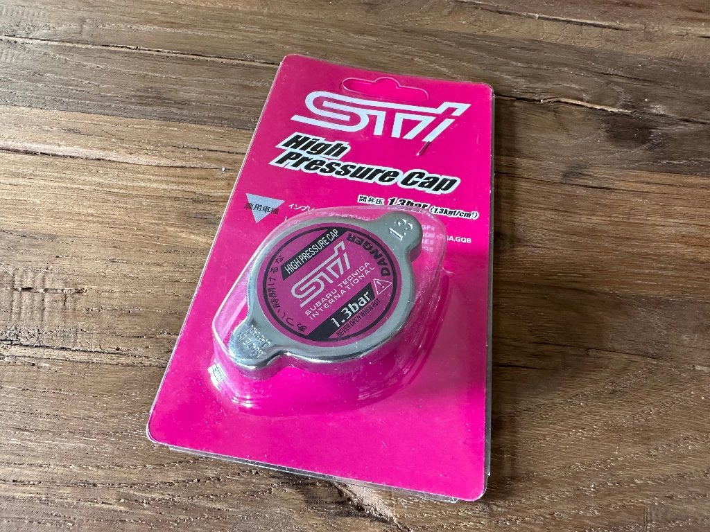 Subaru STI radiatorcap radiatordop - diverse modellen, Ophalen of Verzenden