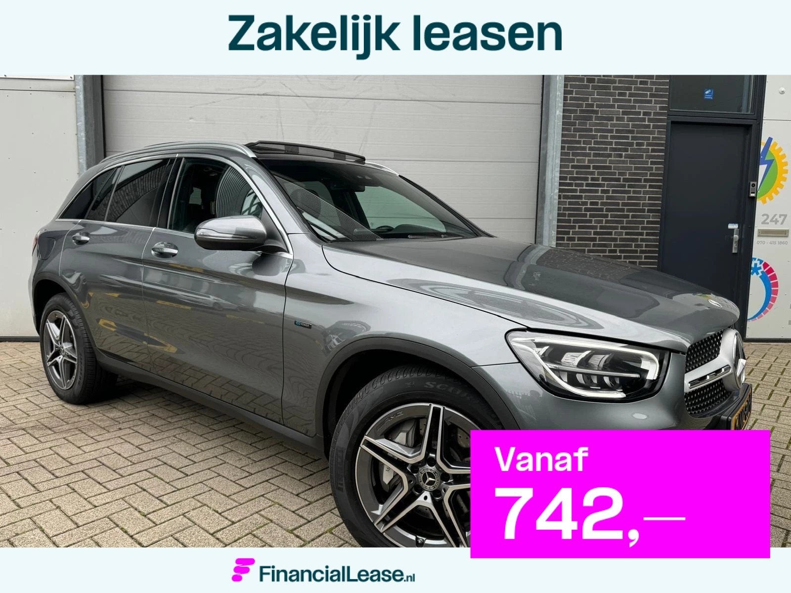 Mercedes-Benz GLC-klasse 300e 4MATIC Premium [Pano | Camera, Automaat, Gebruikt, 4 cilinders, 2000 kg