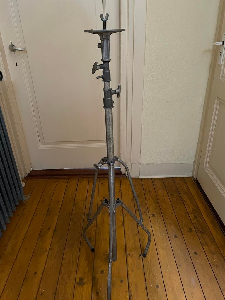 Vintage driepoot licht statief €25, Ophalen, Gebruikt, 150 tot 175 cm, Driepoot
