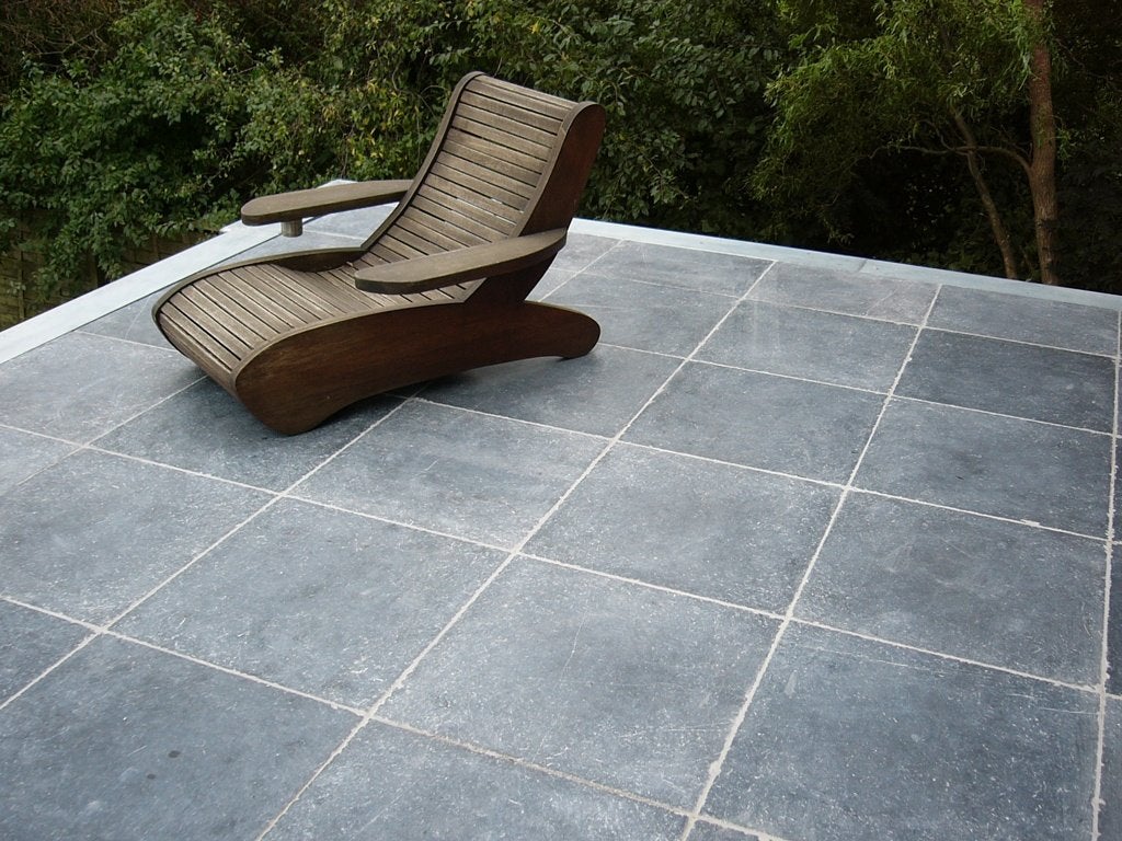 Vietnamees Hardsteen Abdij tuintegels 60x60 cm verouderd, Tuin en Terras, Tegels en Klinkers, Ophalen of Verzenden, Nieuw, Natuursteen