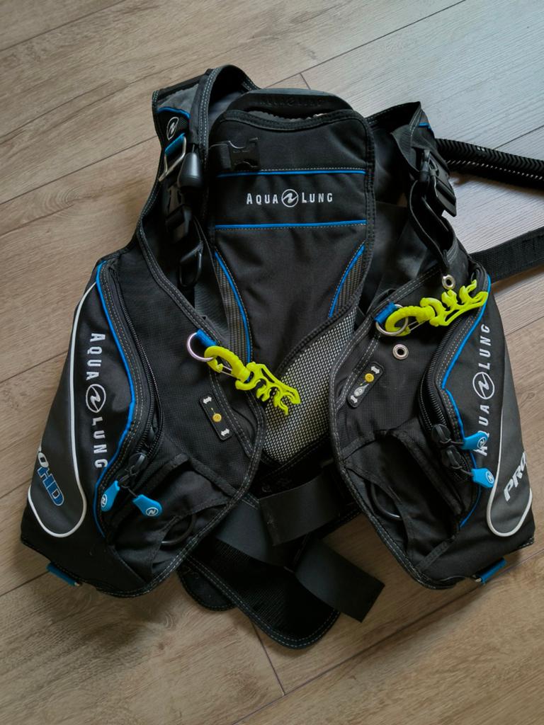 Aqualung Pro HD Trimvest - Goede staat, gereviseerd, Watersport en Boten, Duiken, Ophalen, Gebruikt, Trimvest of Wing