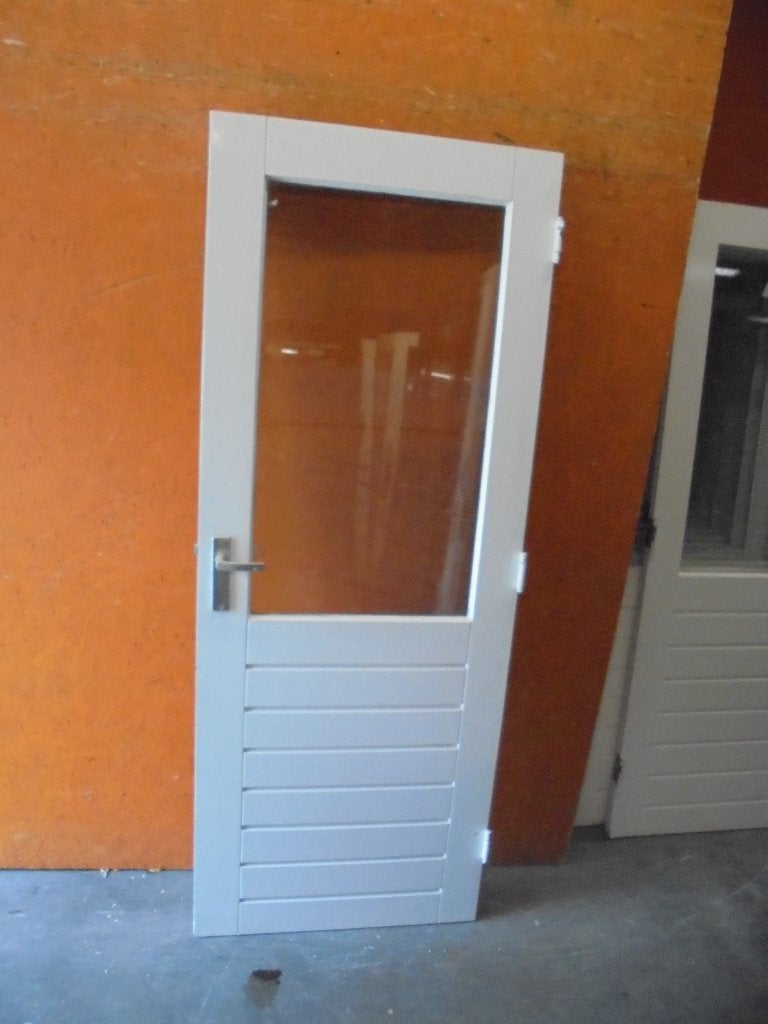 Diverse buitendeuren, ca. 78cm breed - diverse hoogtes, Ophalen, Minder dan 80 cm, 200 tot 215 cm, Glas