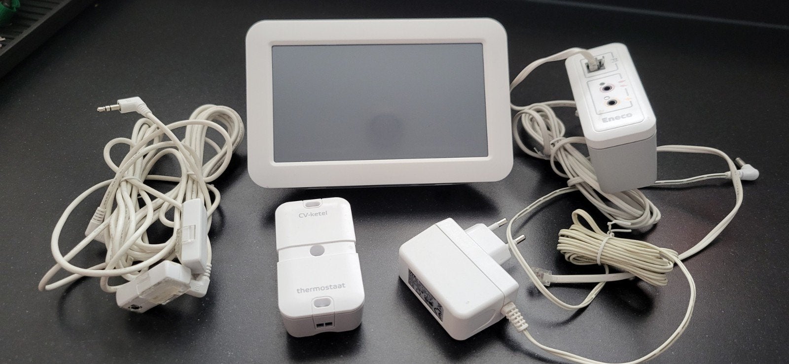 Toon thermostaat met display en accessoires, Ophalen, Slimme thermostaat, Gebruikt