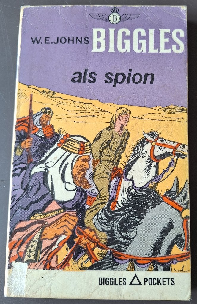 Biggles als spion - no 3 - W.E. Johns, Ophalen of Verzenden, Gelezen, W.E. Johns