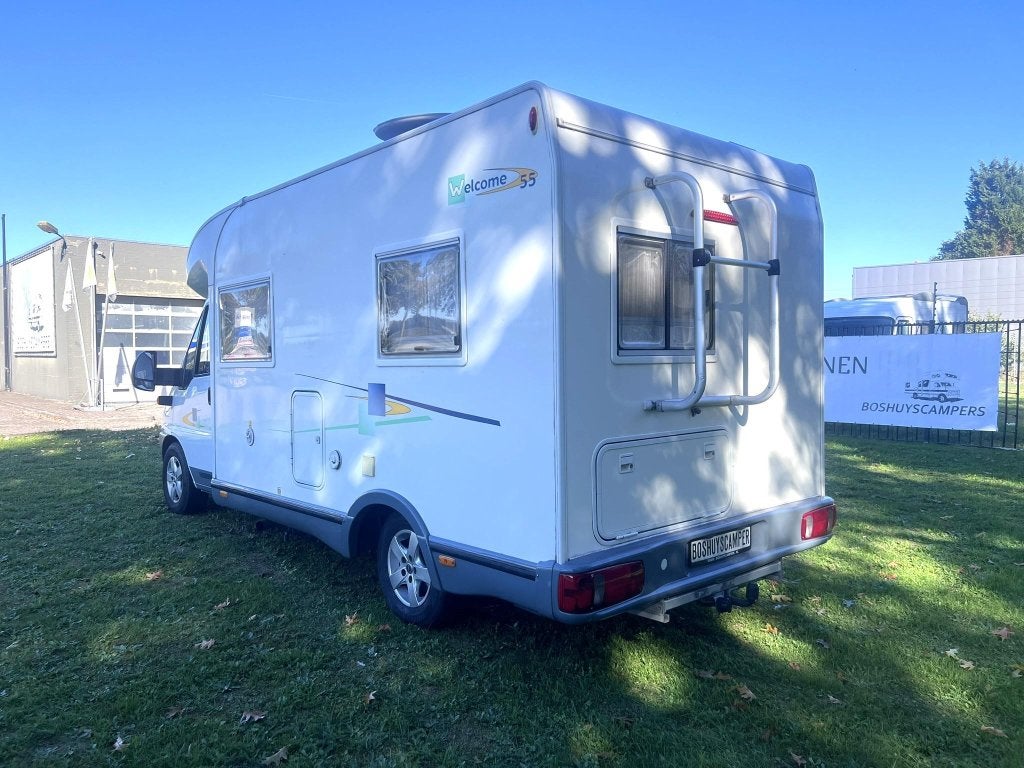 Chausson Welcome 55 Met krachtige fiat 2.8 JTD, Fiat, 6 tot 7 meter, Tot en met 3, Luifel