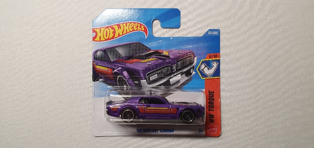 Hot wheels 1968 Mercury Cougar, Ophalen of Verzenden, Nieuw, Auto