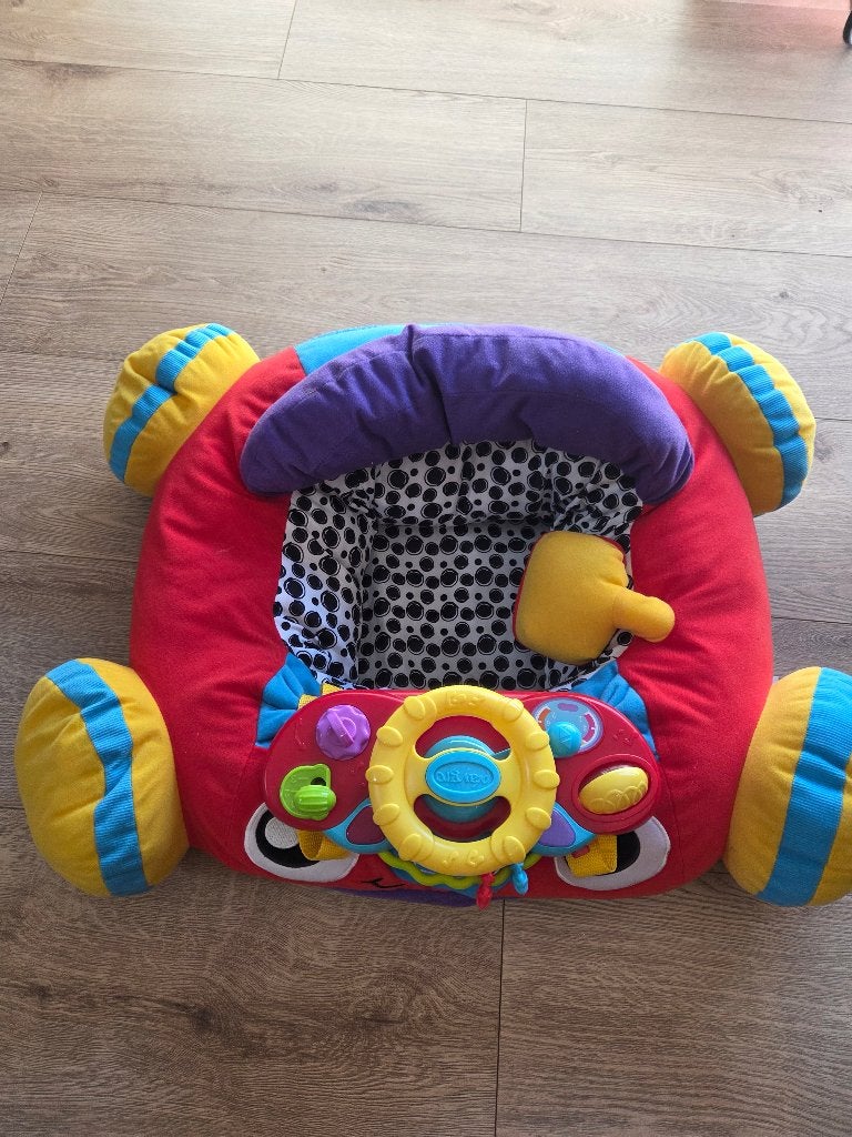 Playgro Music & Light Comfy Car Multi, Ophalen, Zo goed als nieuw, Overige typen, Met geluid