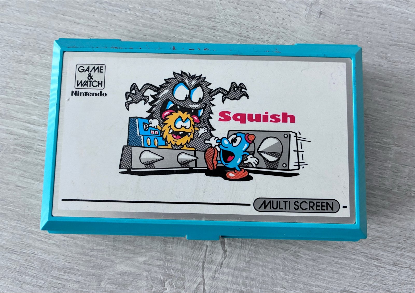 Nintendo Game & Watch Squish (MG-61), Ophalen, Nintendo, Gebruikt