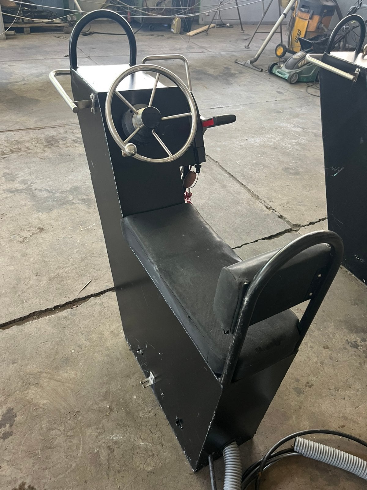 Jockey seat , stuurconsole aluminium, Ophalen, Zo goed als nieuw