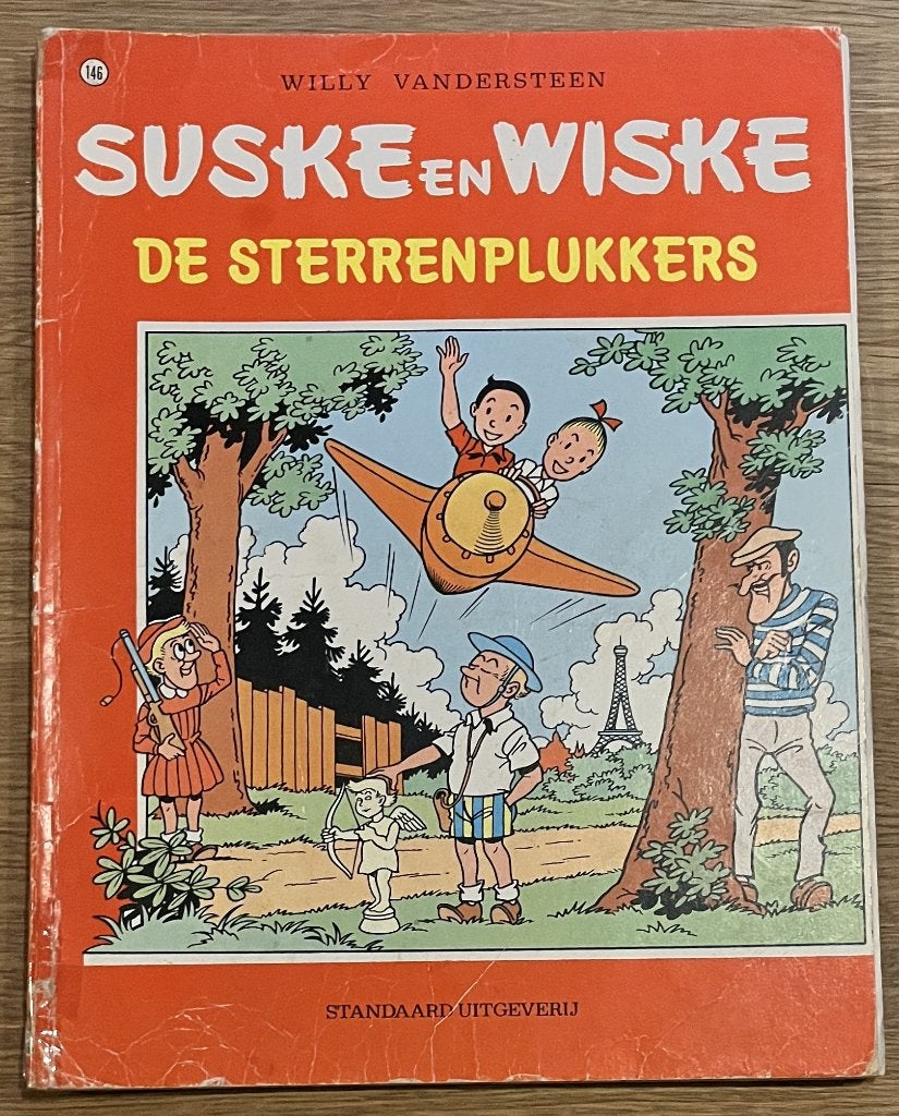 Suske en Wiske - De sterrenplukkers -146(1979) Strip, Eén stripboek, Ophalen of Verzenden, Gelezen