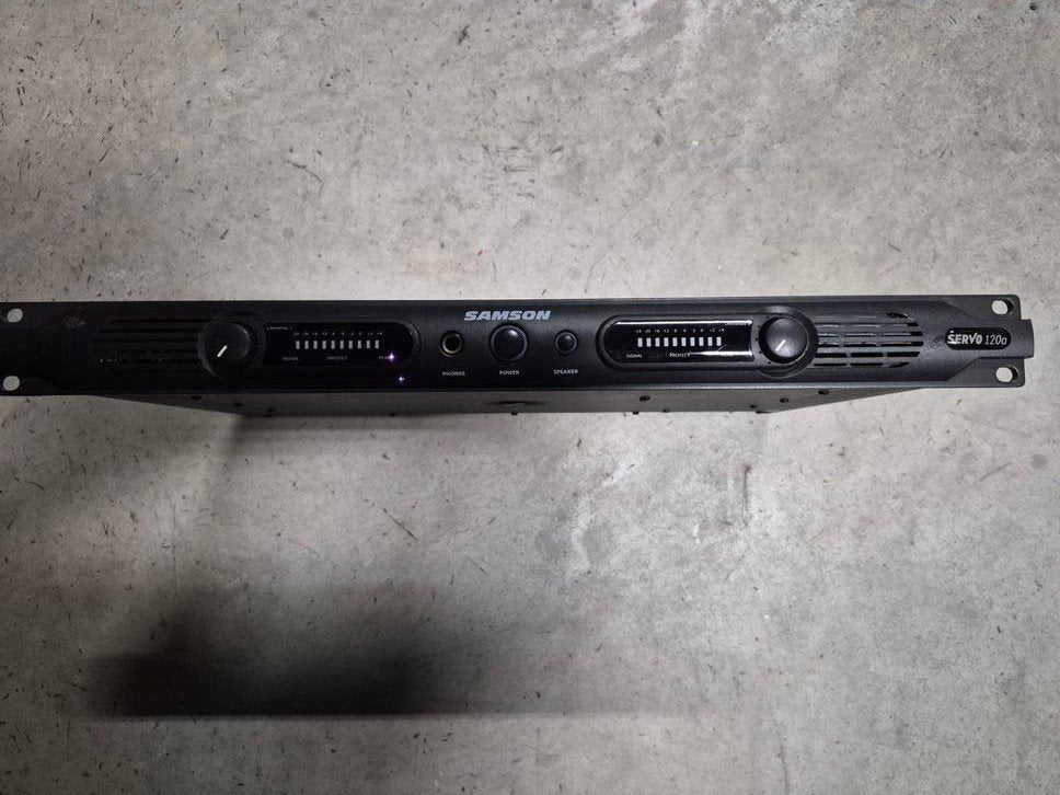 samson versterker servo 120a, Ophalen