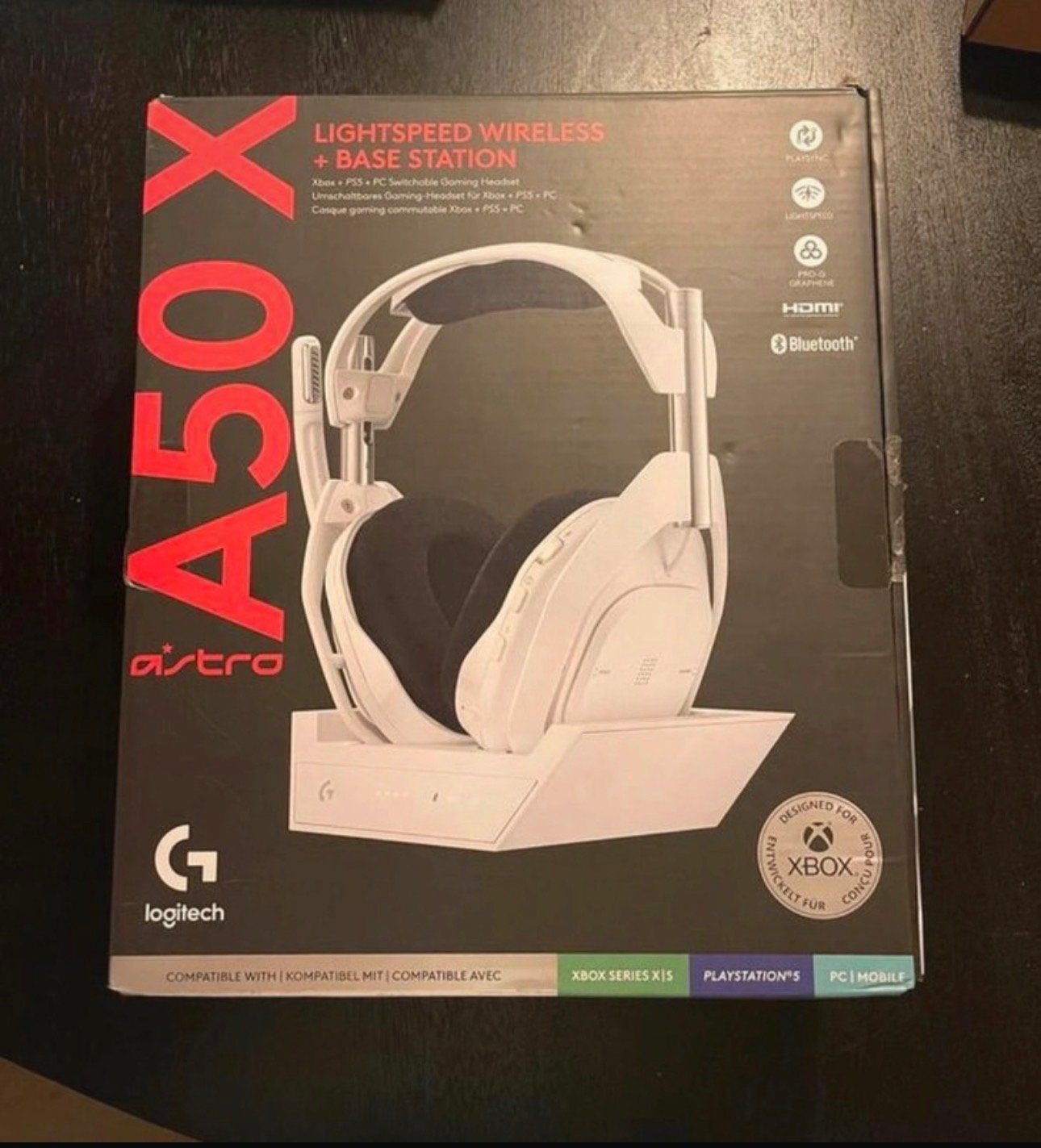 Nieuwe Logitech Astro A50 X Gaming Headset Wit, Nieuw, Ophalen of Verzenden, Draadloos, Over-ear