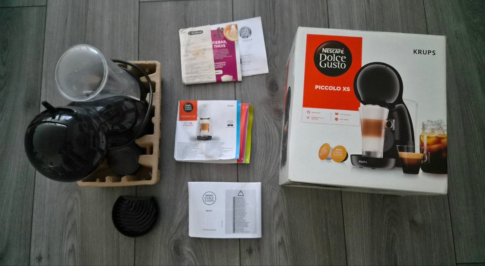 Nescafé Dolce Gusto Piccolo XS Koffiecupmachine, Koffiepads en cups, Koffiemachine, Ophalen of Verzenden, Zo goed als nieuw