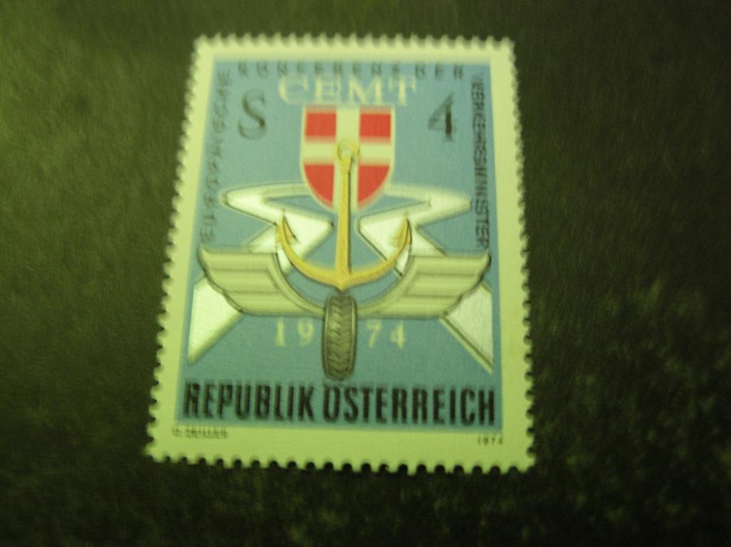 Cept/Verenigd Europa Oostenrijk 1974 meeloper, Postzegels en Munten, Postzegels | Europa | Overig, Ophalen of Verzenden, Overige landen