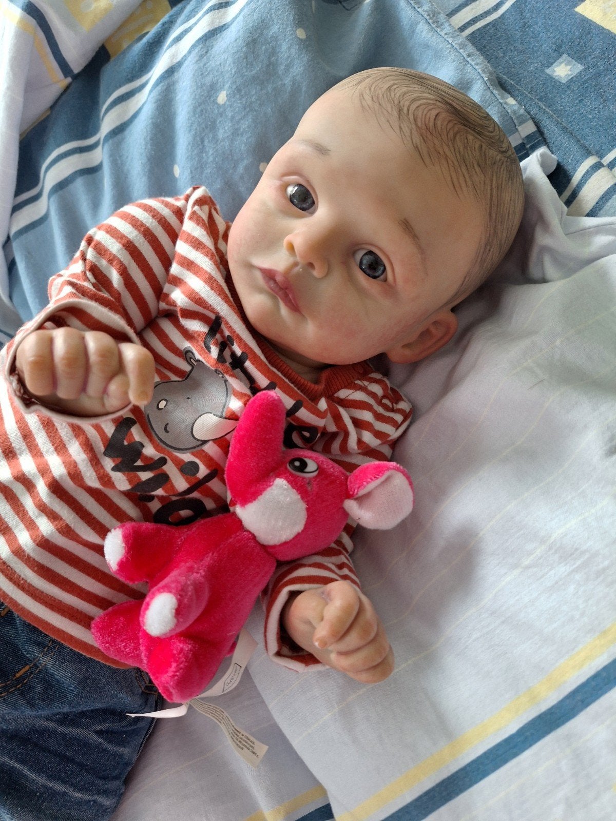 rrebornbaby prachtig mooi, Verzamelen, Ophalen of Verzenden, Zo goed als nieuw, Pop