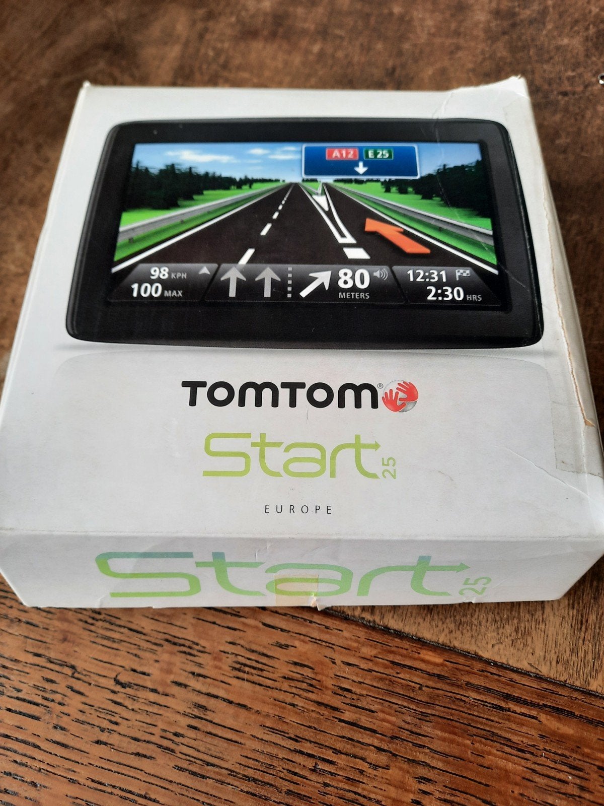 TomTom Start 25 Europe Navigatiesysteem, Ophalen of Verzenden, Gebruikt