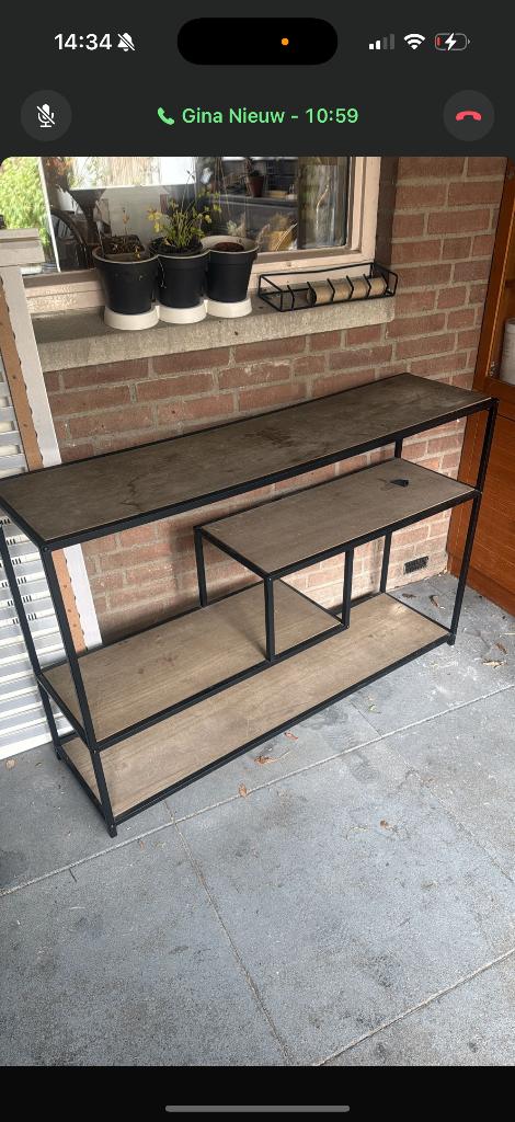 Dressoir /boekenkast/schoenenkast, Huis en Inrichting, Kasten | Boekenkasten, Ophalen, Gebruikt, 150 tot 200 cm, Minder dan 100 cm