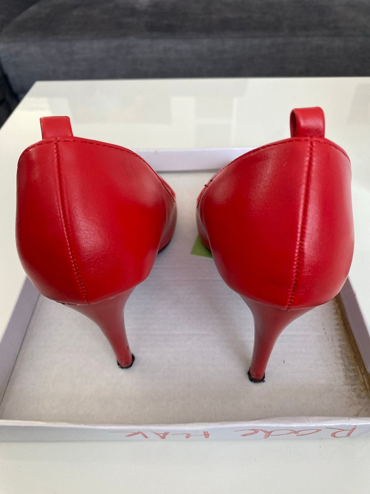 Stijlvolle Rode Pumps - Maat 36, Ophalen, Pumps, Gedragen, Rood