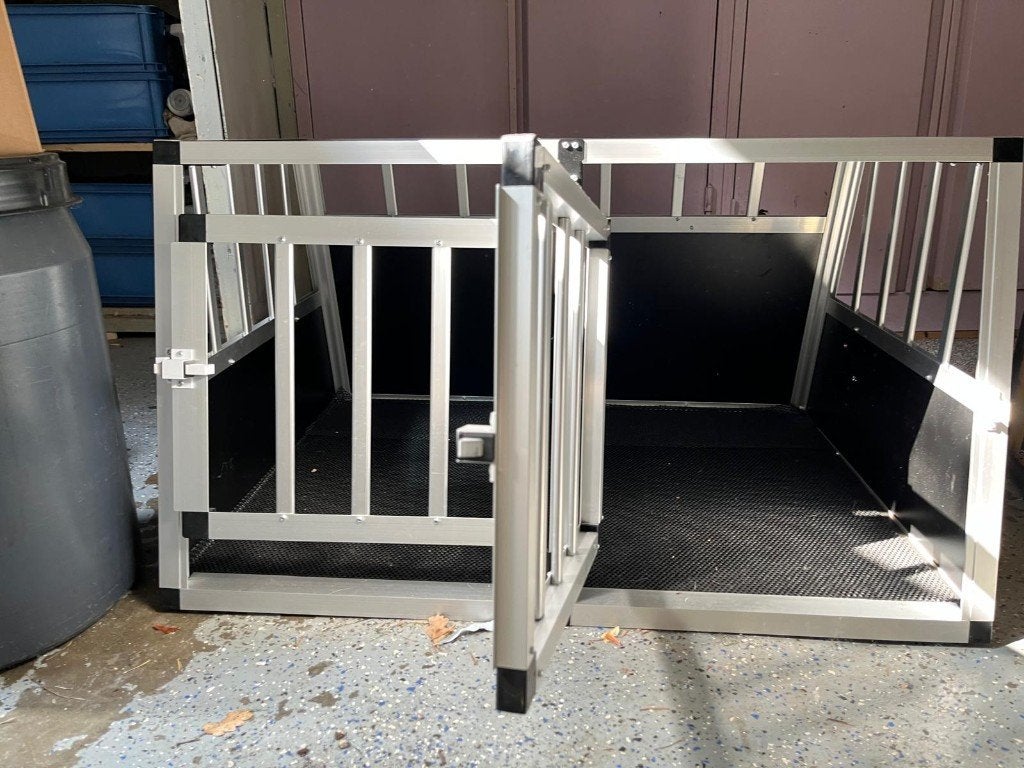 Honden transport bench, Ophalen, Zo goed als nieuw