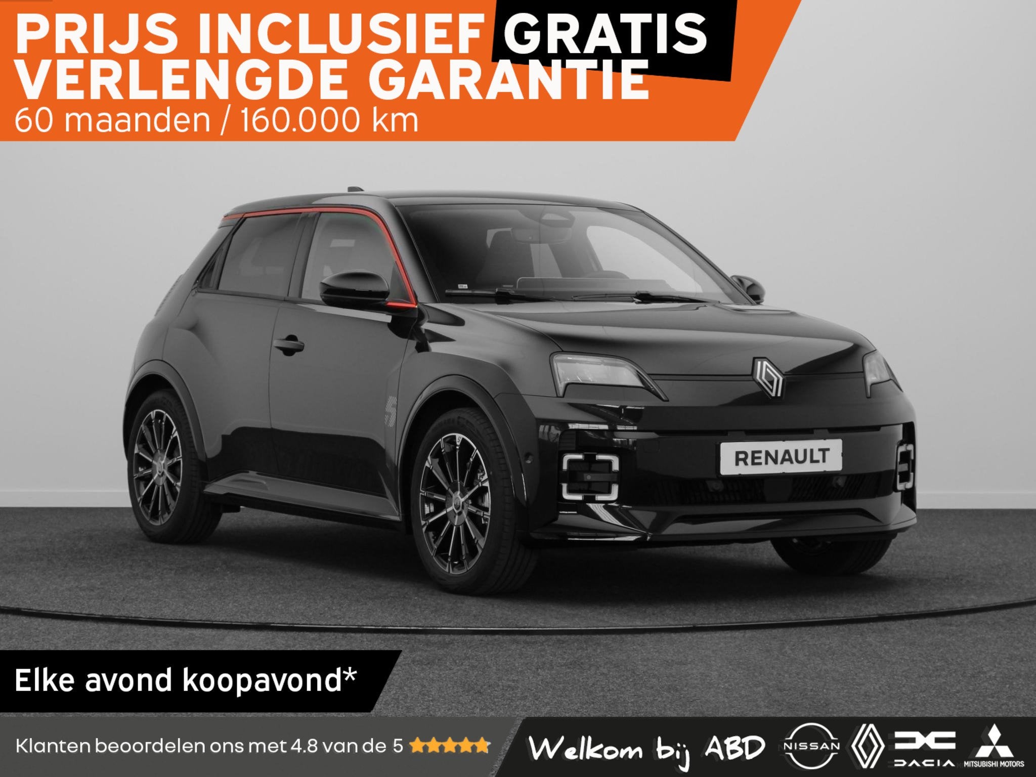 Renault 5 comfort range iconic cinq 52 kWh | Vijf jaar garan