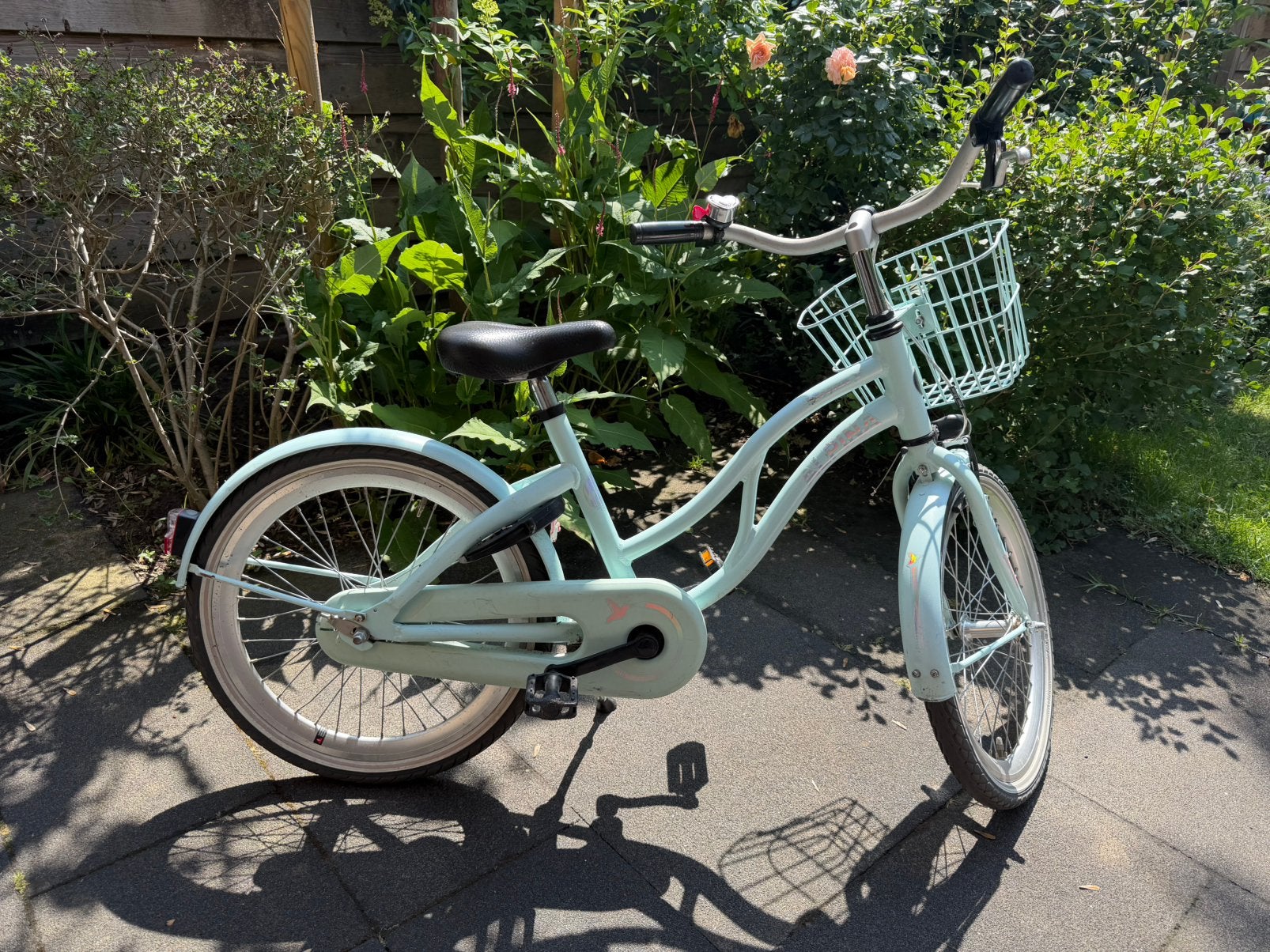 Meisjesfiets 20 inch, Ophalen, Zo goed als nieuw, Aanhangfiets