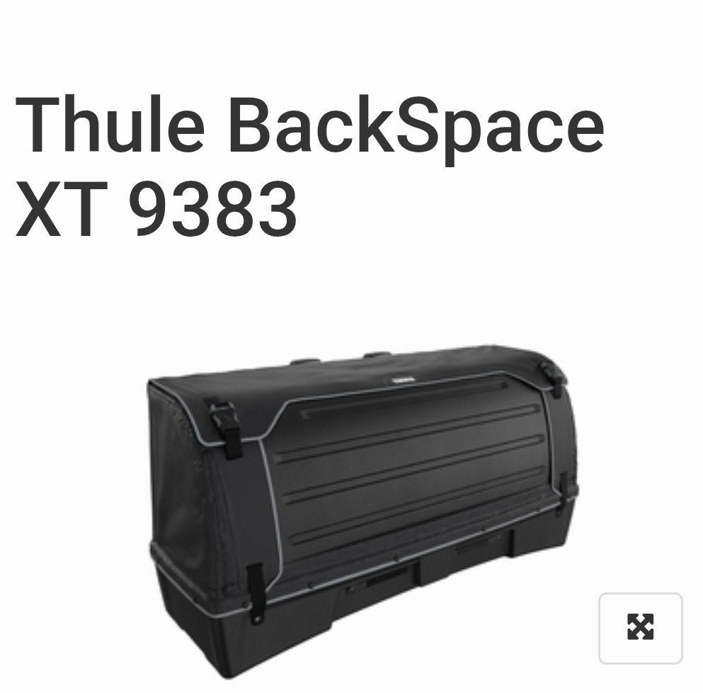 Gezocht Thule BackSpace XT 9383 bagagebox, Ophalen, Gebruikt
