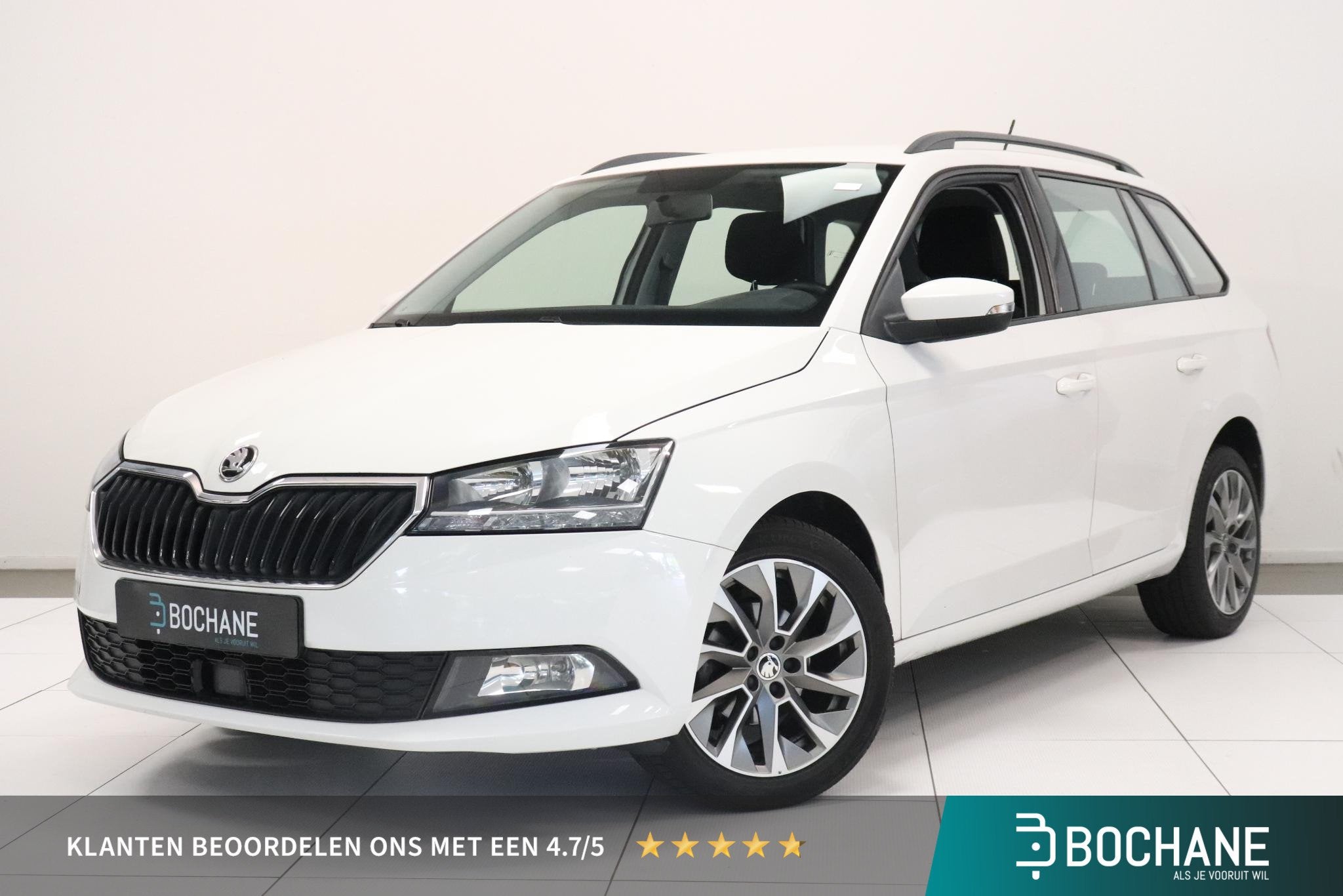 Skoda Fabia Combi 1.0 TSI Business Edition | Camera | AppleC, Auto's, Stof, Gebruikt, 95 pk, Origineel Nederlands