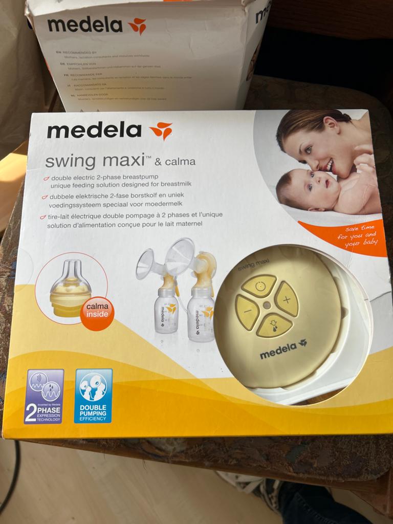 Medela Swing Maxi dubbele elektrische borstkolf, Kinderen en Baby's, Ophalen, Gebruikt, Borstkolf
