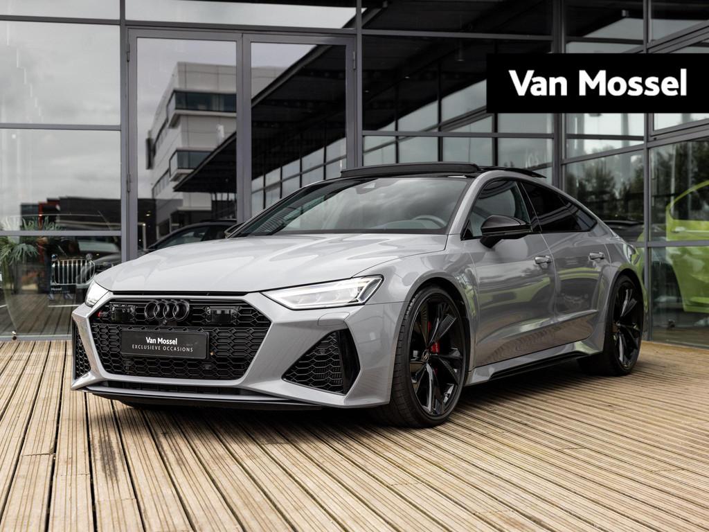 Audi RS7 A7 Sportback 4.0 TFSI RS 7 quattro | BLACK OPTIC |, Auto's, Audi, Bedrijf, Te koop, RS7, 360° camera, 4x4, ABS, Adaptive Cruise Control