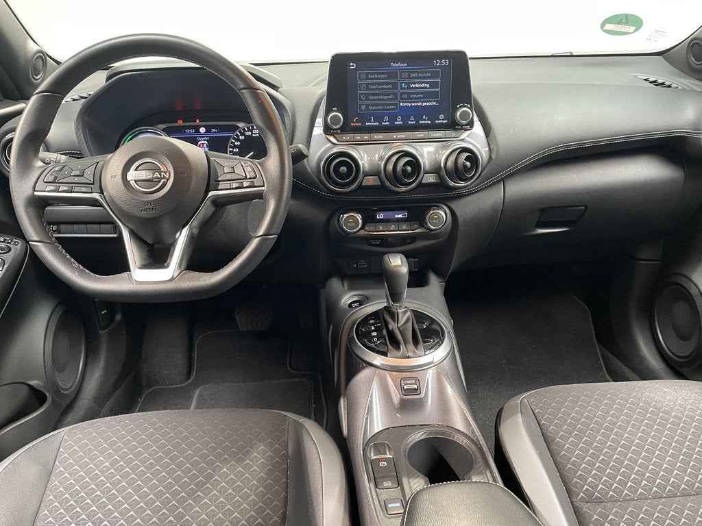 Nissan Juke 1.6 Hybrid N-Design | Automaat | Achteruitrijcam, Gebruikt, Met garantie (alle), Origineel Nederlands, Bedrijf