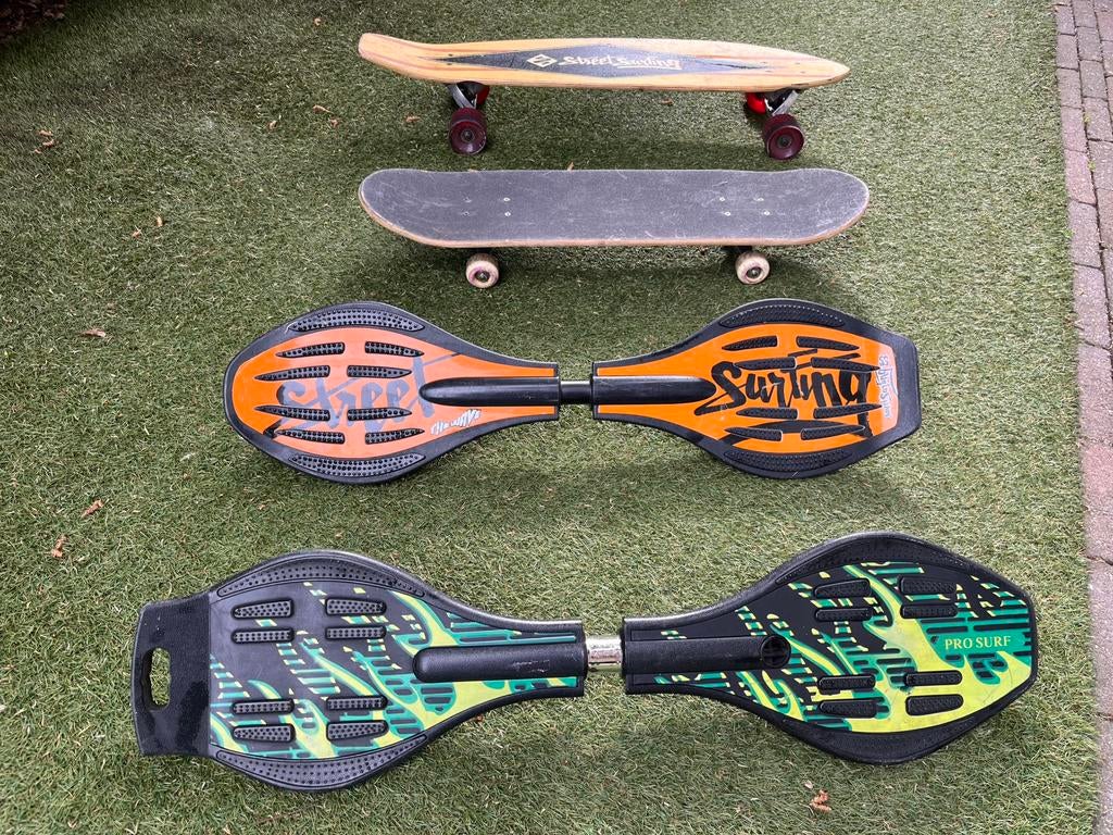Waveboard, streetsurfing, Ophalen of Verzenden, Gebruikt, Waveboard