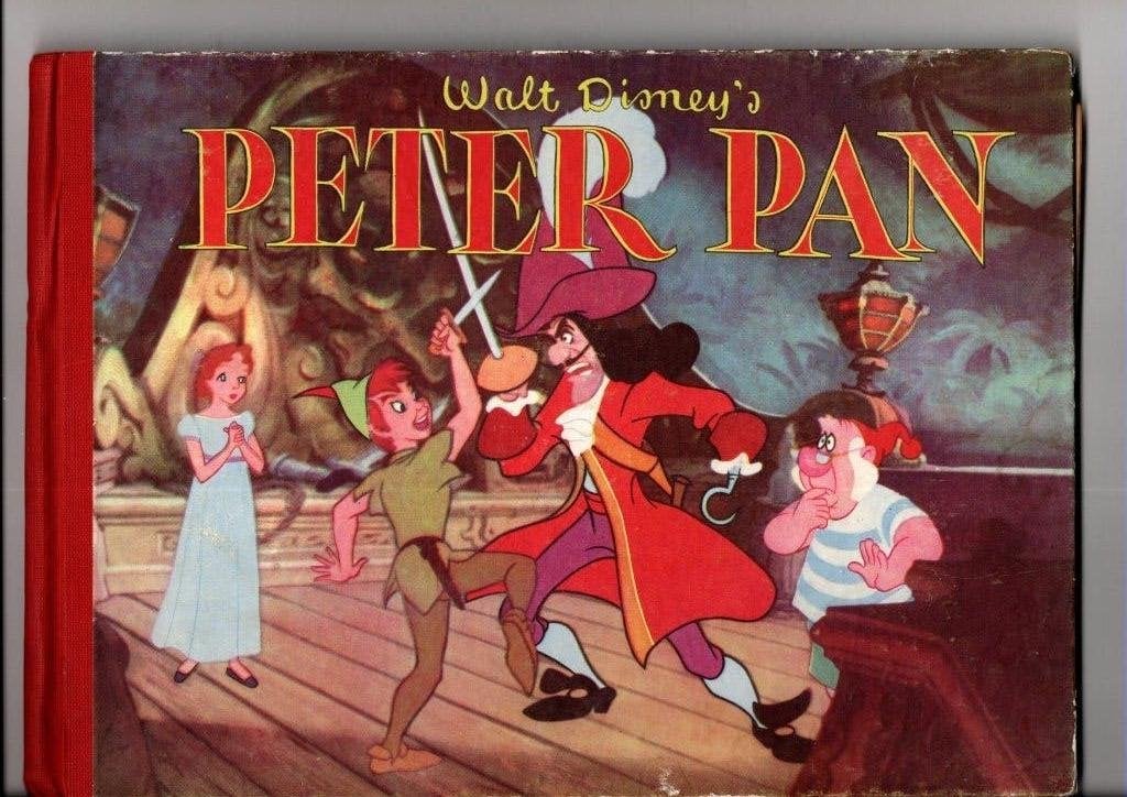Peter Pan  Door Walt Disney Kompleet met alle plaatjes., Walt Disney, Ophalen of Verzenden, Zo goed als nieuw, Sprookjes