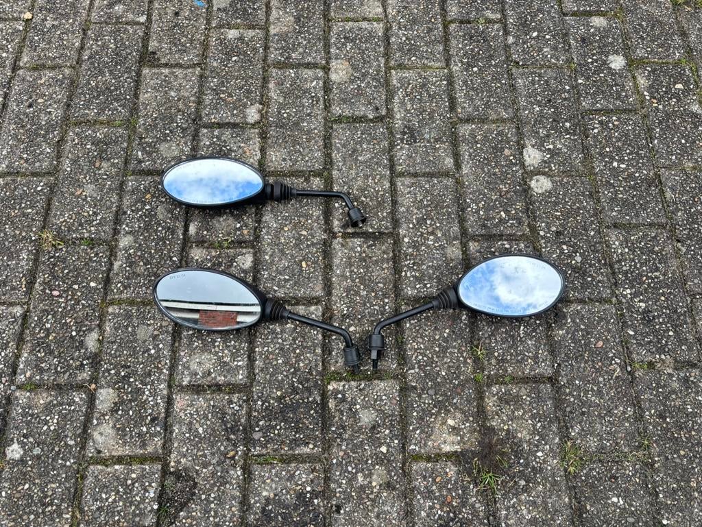 Piaggio zip spiegelset, Fietsen en Brommers, Brommeronderdelen | Snorfietsen, Zo goed als nieuw, Piaggio, Overige typen, Ophalen of Verzenden