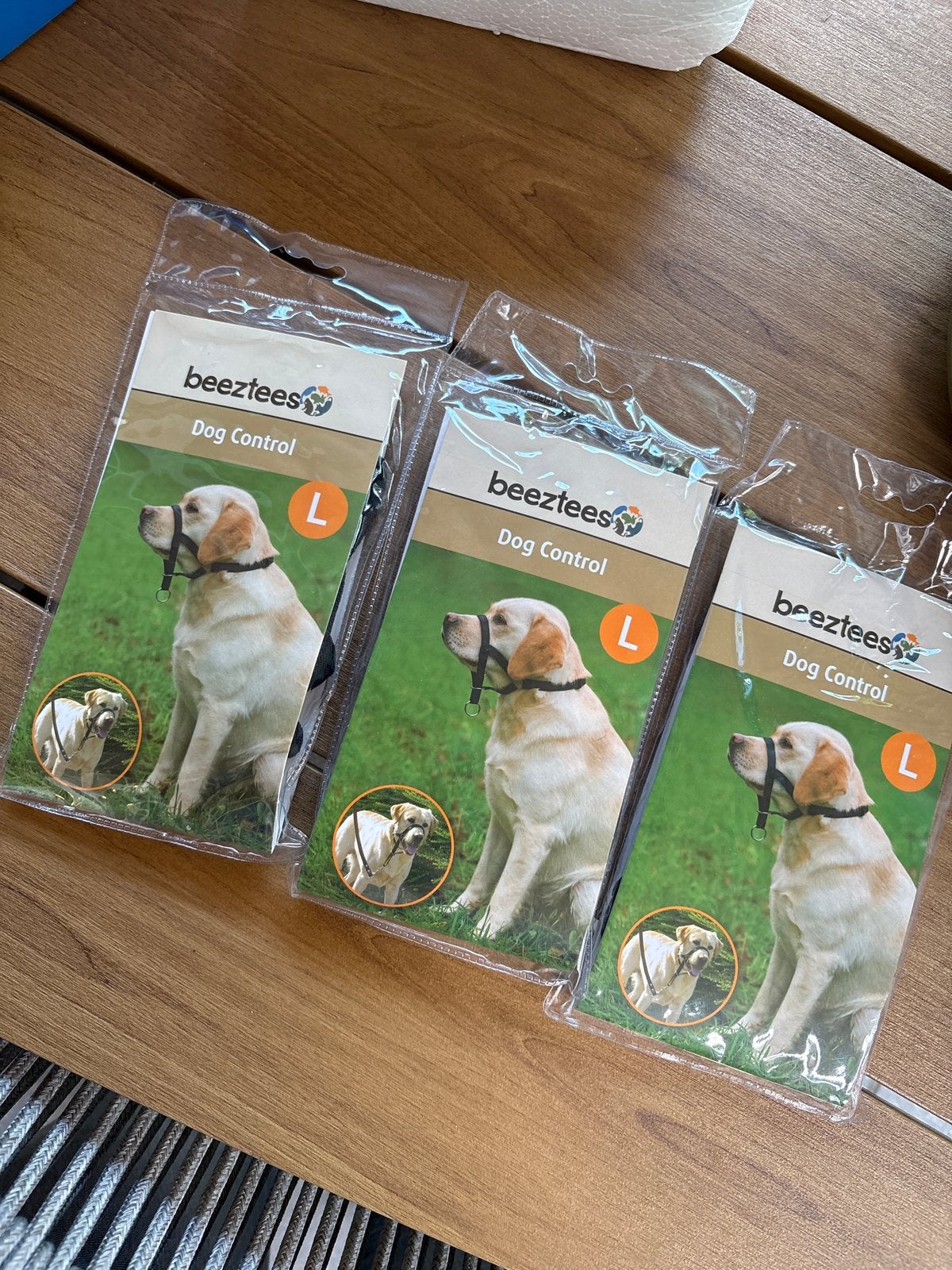 Dog control maat L 3 stuks, Ophalen of Verzenden