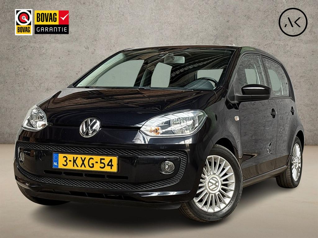 Volkswagen up! 1.0 high up! BlueMotion (5 DEURS, AIRCO, ELEK, Auto's, Volkswagen, Voorwielaandrijving, Stof, Gebruikt, Zwart