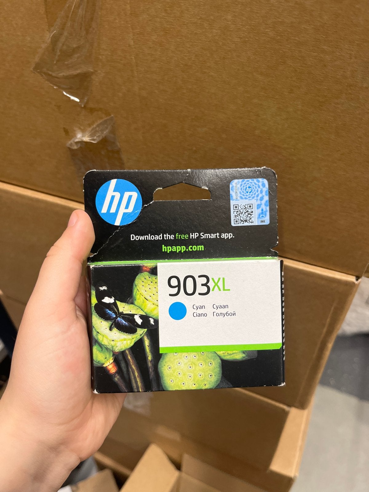 HP 903XL Cyaan Inktcartridge - Origineel, Ophalen of Verzenden, Nieuw, Cartridge