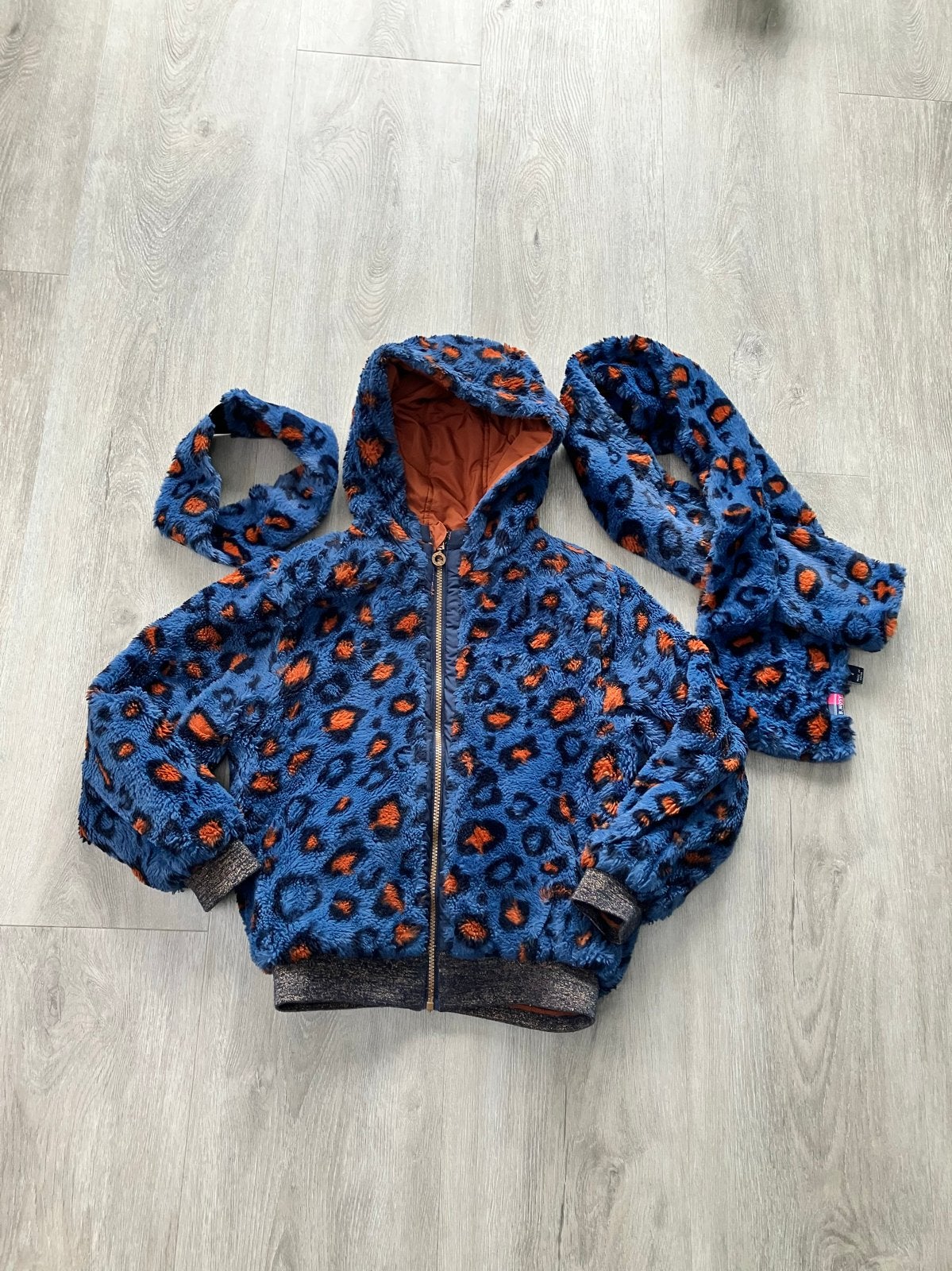 B.Nosy reversibel winterjas mt 146/152, Ophalen of Verzenden, Gebruikt, Meisje, Jas