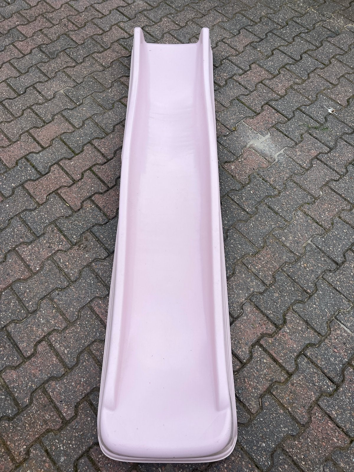 Aanbouw glijbaan pastel roze 2.20m met lichte beschadigingen, Ophalen, Gebruikt, Overige typen