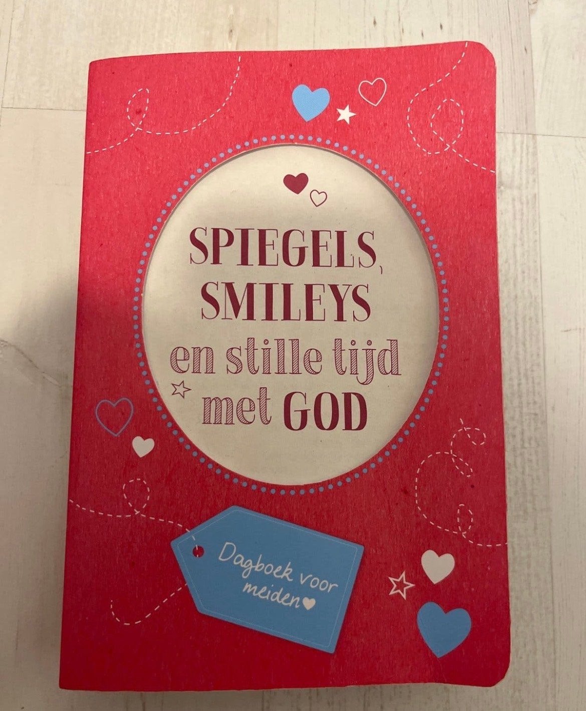 Dagboek voor meiden: Spiegels, Smileys en Stille Tijd met Go, Ophalen of Verzenden, Zo goed als nieuw, Christendom | Protestants