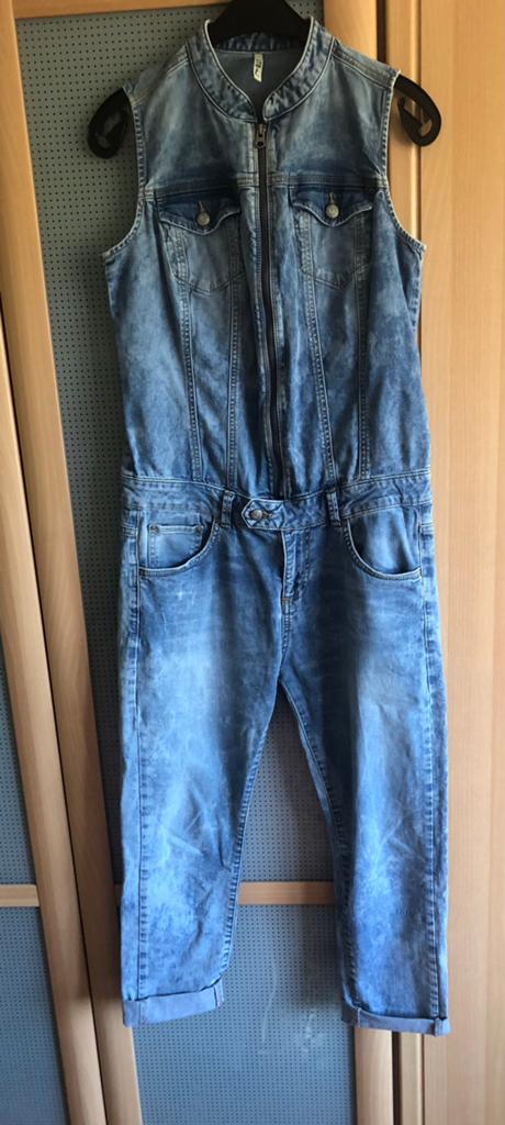 LTB jumpsuit, Ophalen of Verzenden, Zo goed als nieuw, Maat 38/40 (M), Blauw