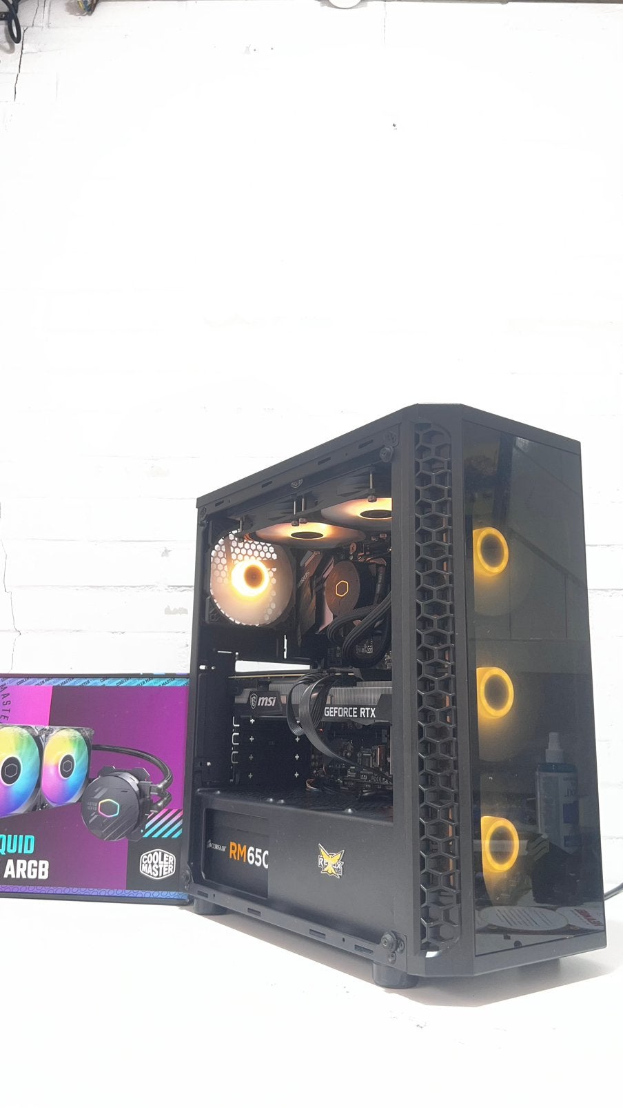 Game Pc Ryzen 5 5500 RTX 3070 16GB DDR4 2TB SSD Windows 11, Veldburg, Virtual Reality, Refurbished, 2 TB
