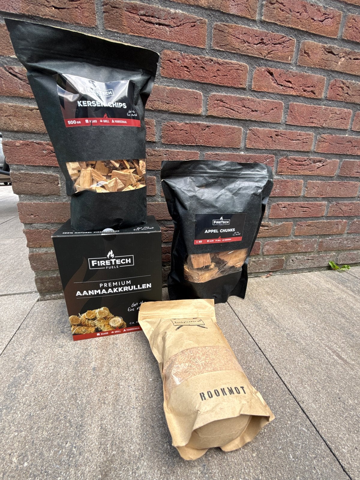 Rookmot, rookchips en aanmaakkrullen voor BBQ/Grill, Tuin en Terras, Ophalen of Verzenden, Nieuw
