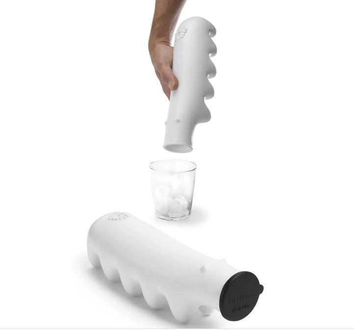 Nieuw | ijsblokjesvorm - ijsbeer design Brrrrr 10 blokjes, Met bestek, Wit, Overige typen, Nieuw