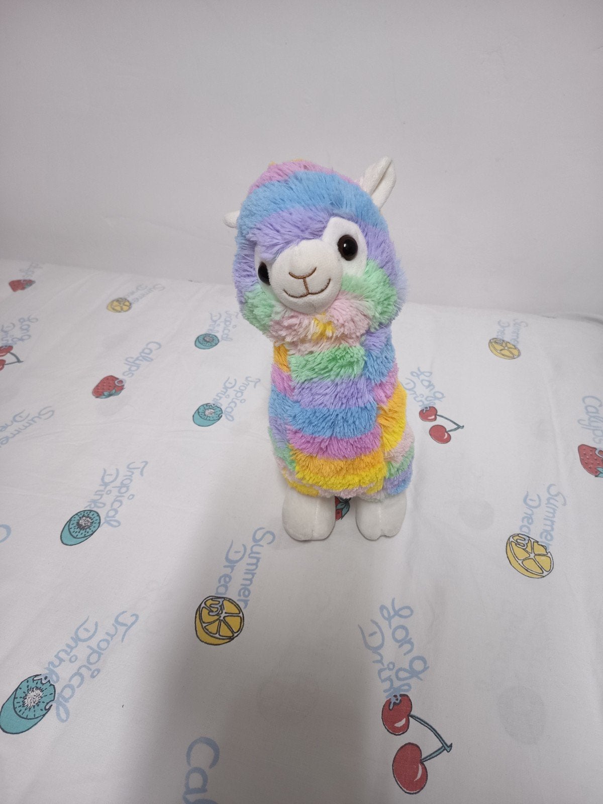 knuffel lama/alpaca, Kinderen en Baby's, Ophalen of Verzenden, Zo goed als nieuw, Overige typen
