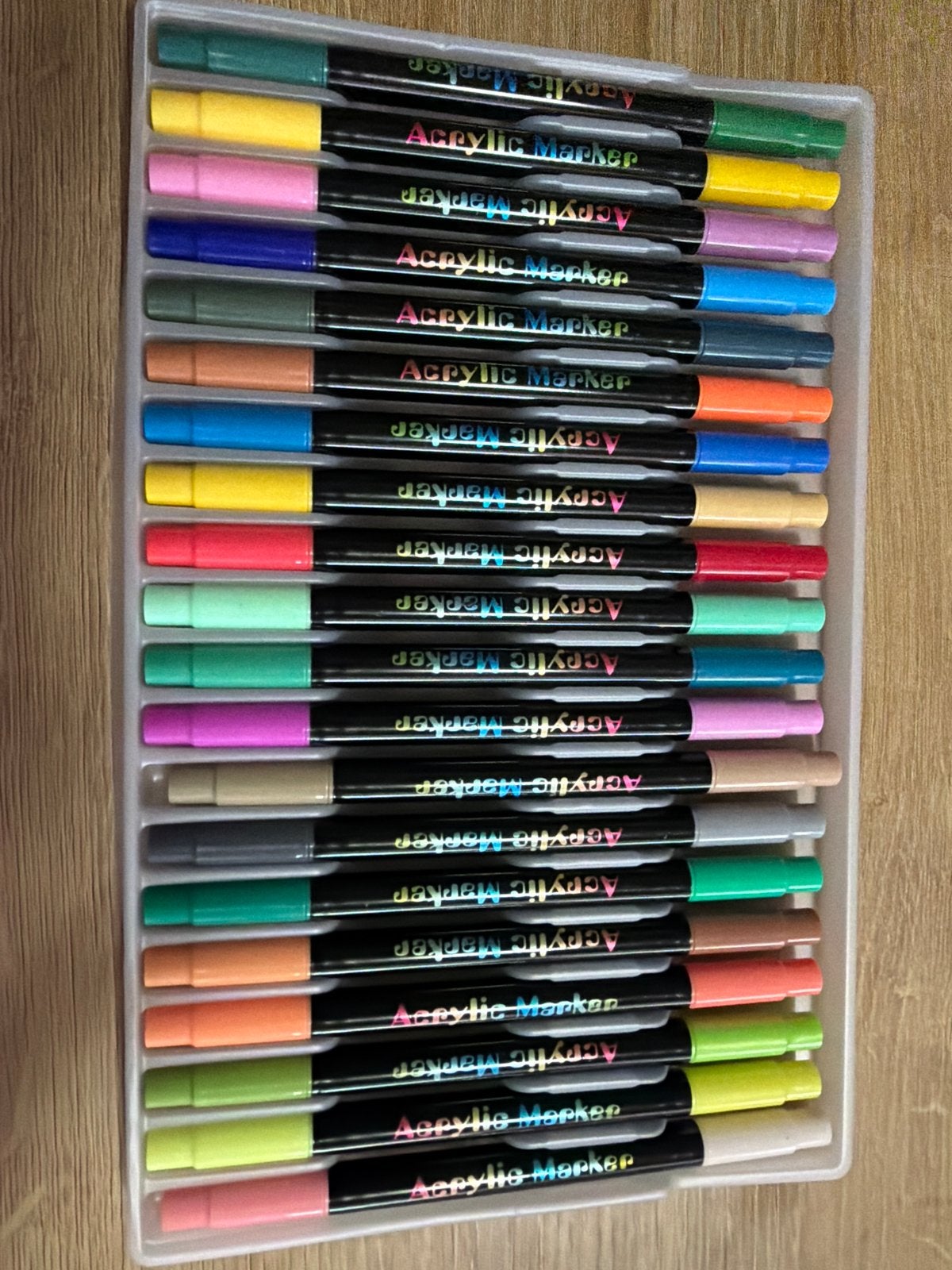 Set van 120 Acryl Markers - Diverse Kleuren, Ophalen of Verzenden, Nieuw, Potlood of Stift
