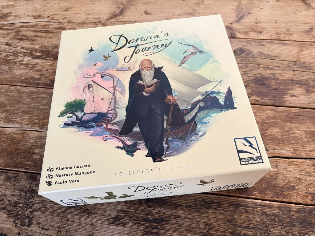 Darwin's Journey (Kickstarter) Collector's  Edition Bordspel, Hobby en Vrije tijd, Een of twee spelers, Ophalen of Verzenden, Nieuw