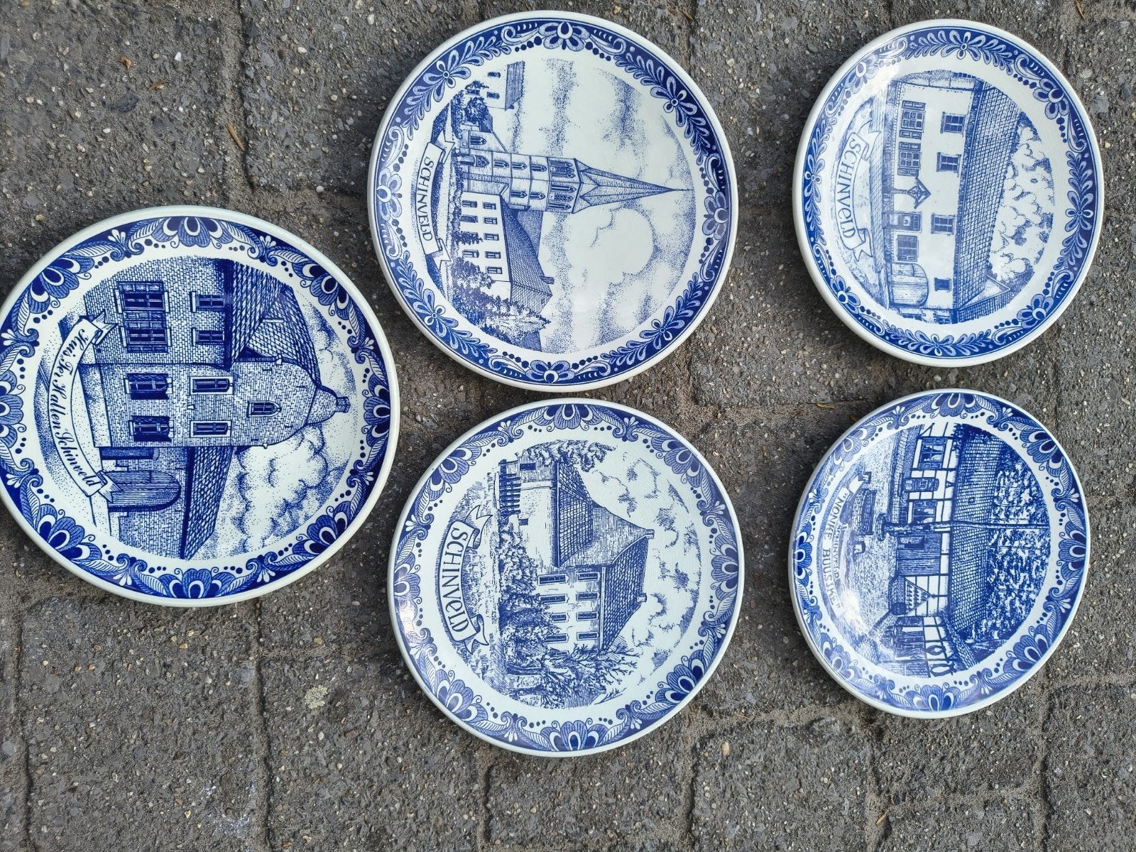 schinveldse borden, Ophalen of Verzenden