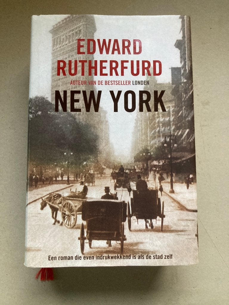 T.K. New York door Edward Rutherfurd, Boeken, Ophalen of Verzenden, Gelezen, Edward Rutherfurd, Wereld overig